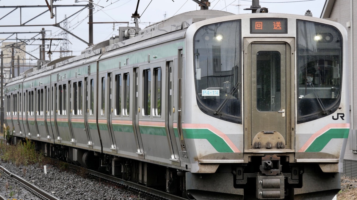JR東】E721系1000番台P4-14編成郡山総合車両センター入場 |2nd-train