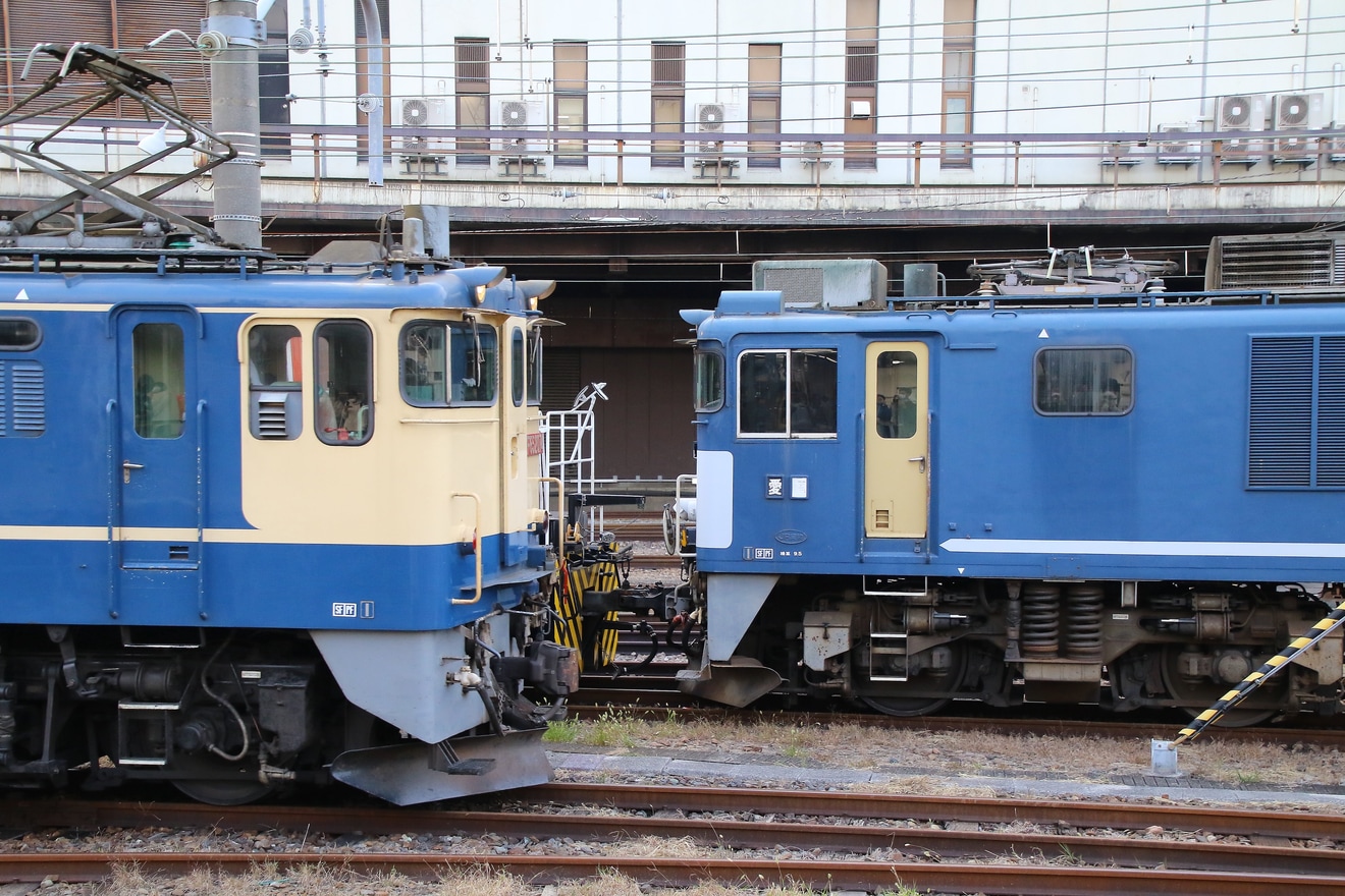 【JR貨】最後の広島更新色EF64-1046大宮車両所入場回送の拡大写真