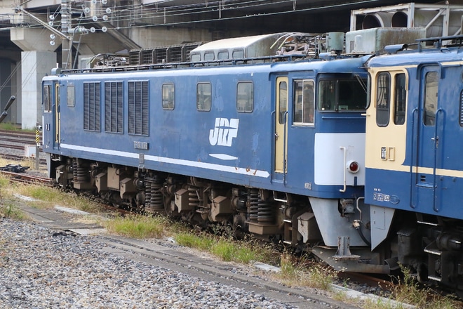【JR貨】最後の広島更新色EF64-1046大宮車両所入場回送を大宮駅で撮影した写真