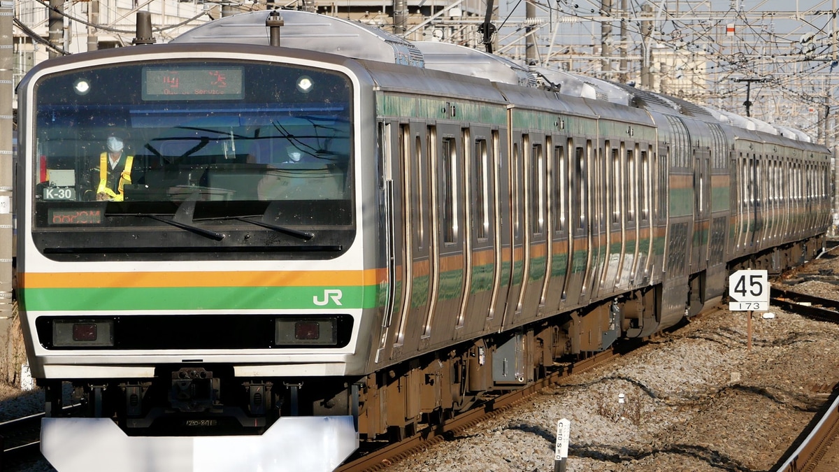 JR東】E231系K-30編成機器更新工事を終えて出場回送 |2nd-train鉄道