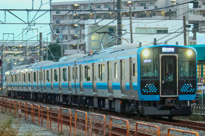 【JR東】相模線E131系500番台が運用開始を茅ヶ崎～北茅ヶ崎間で撮影した写真