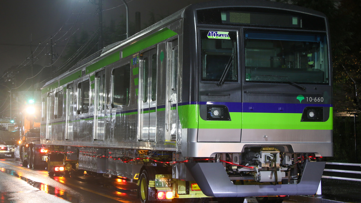 都営】10-300形10-660F陸送 |2nd-train鉄道ニュース