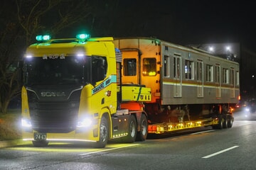【メトロ】7000系7127F廃車陸送