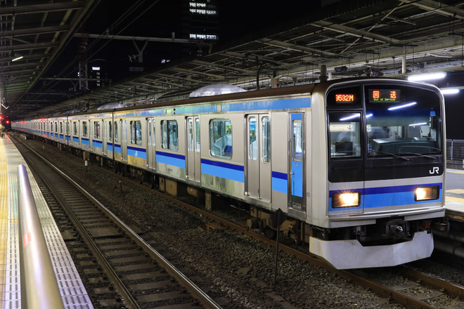 【JR東】E231系 ミツK1編成豊田車両センターへ回送を中野駅で撮影した写真