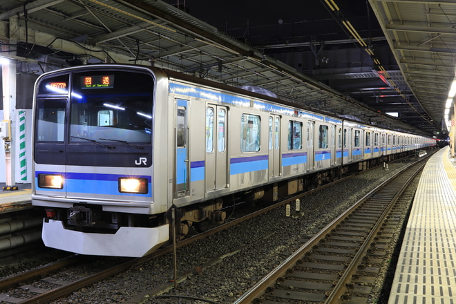 【JR東】E231系ミツK1編成 豊田車両センター返却回送を中野駅で撮影した写真