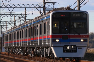 【京成】3700形3748編成(元北総7300形7818編成の6両)が宗吾車両基地出場試運転