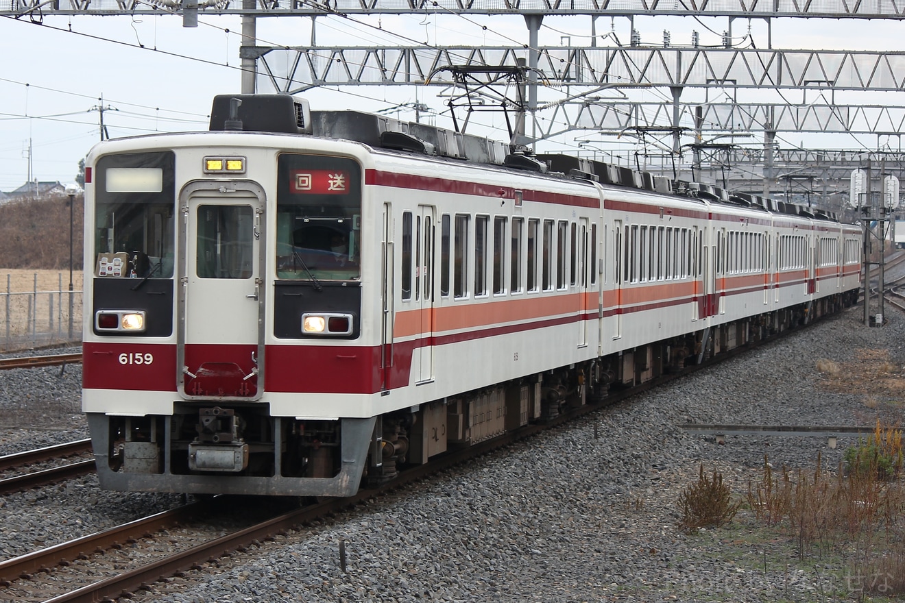 【東武】6050系6159F+6155F+6169F 廃車回送の拡大写真