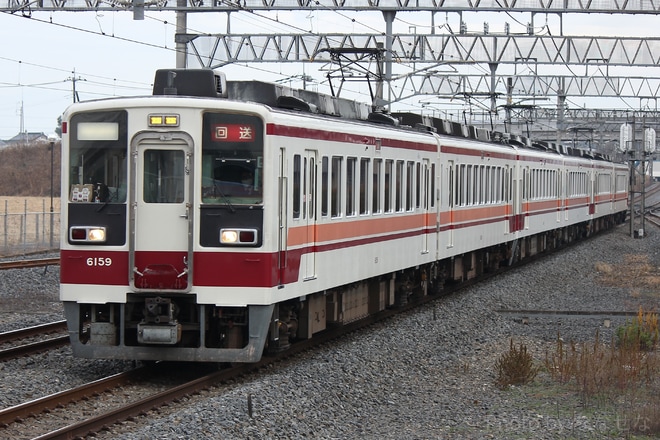 【東武】6050系6159F+6155F+6169F 廃車回送