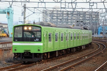 【JR西】201系ND608編成吹田総合車両所本所へ廃車回送