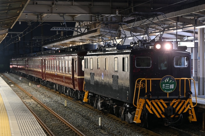 【秩鉄】12系客車 夜行急行「三峰53号」熊谷・永田行の旅を不明で撮影した写真