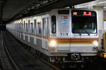 【メトロ】7000系7119F 新木場へ回送(廃車の可能性)