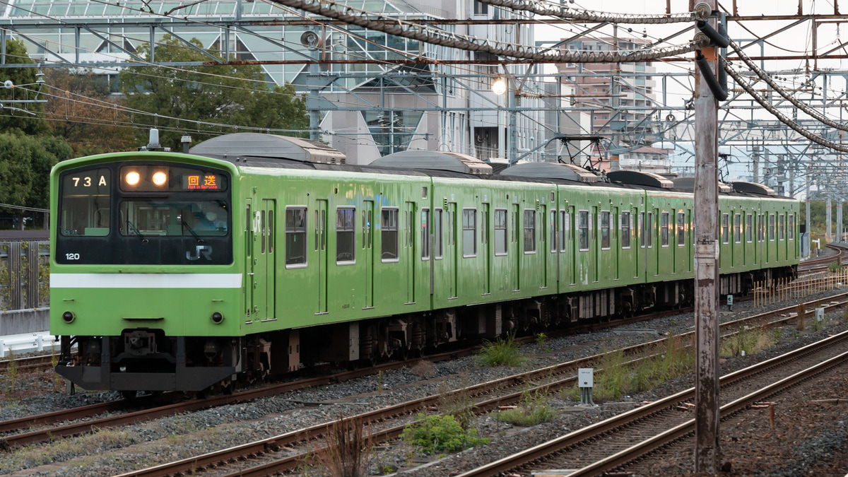 JR西】201系ND619編成廃車回送 |2nd-train鉄道ニュース