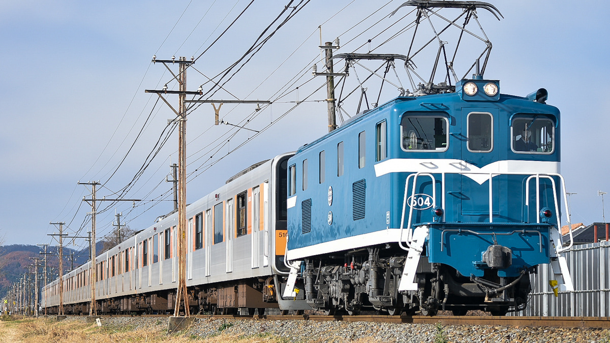 東武】50000系51001F南栗橋工場入場回送 |2nd-train鉄道ニュース
