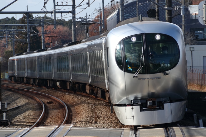 【西武】001系C編成試運転を稲荷山公園駅で撮影した写真
