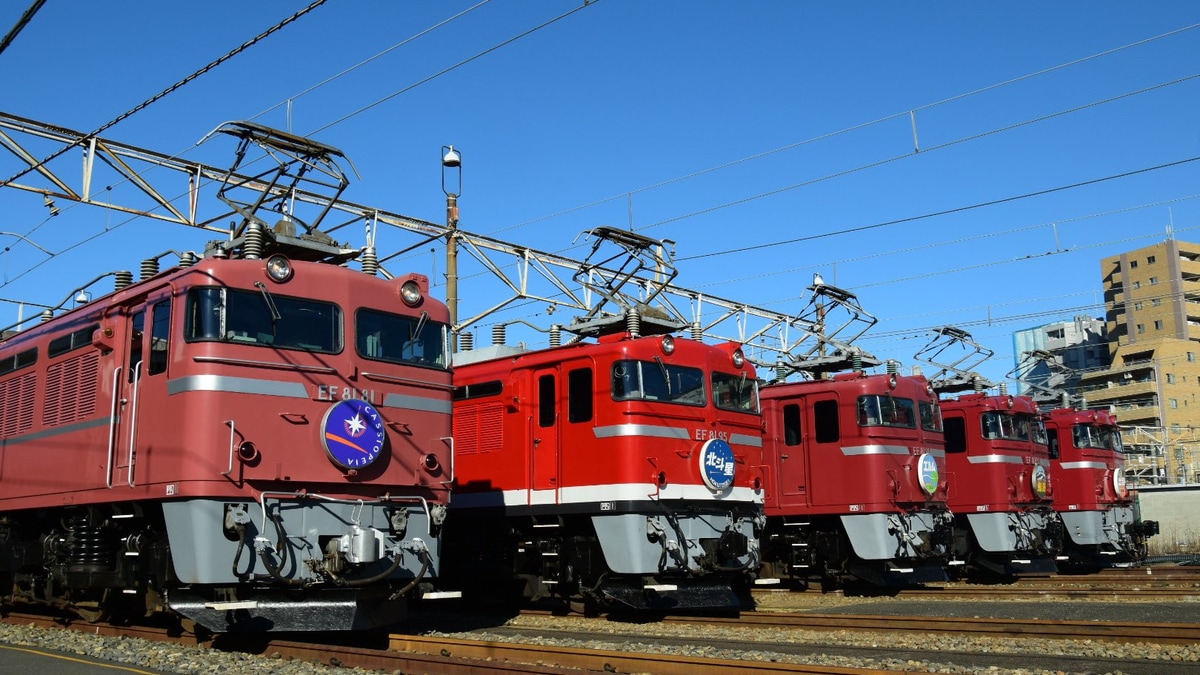 JR東】田端運転所 電気機関車撮影会（昼間） |2nd-train鉄道ニュース