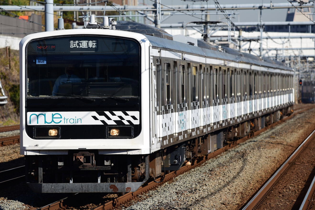 【JR東】209系MUE-Train東海道旅客線線試運転の拡大写真