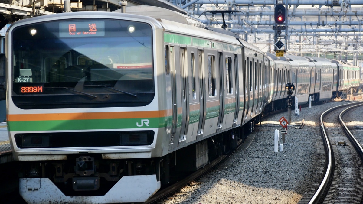 JR東】E231系K-27編成東京総合車両センター出場回送 |2nd-train鉄道 