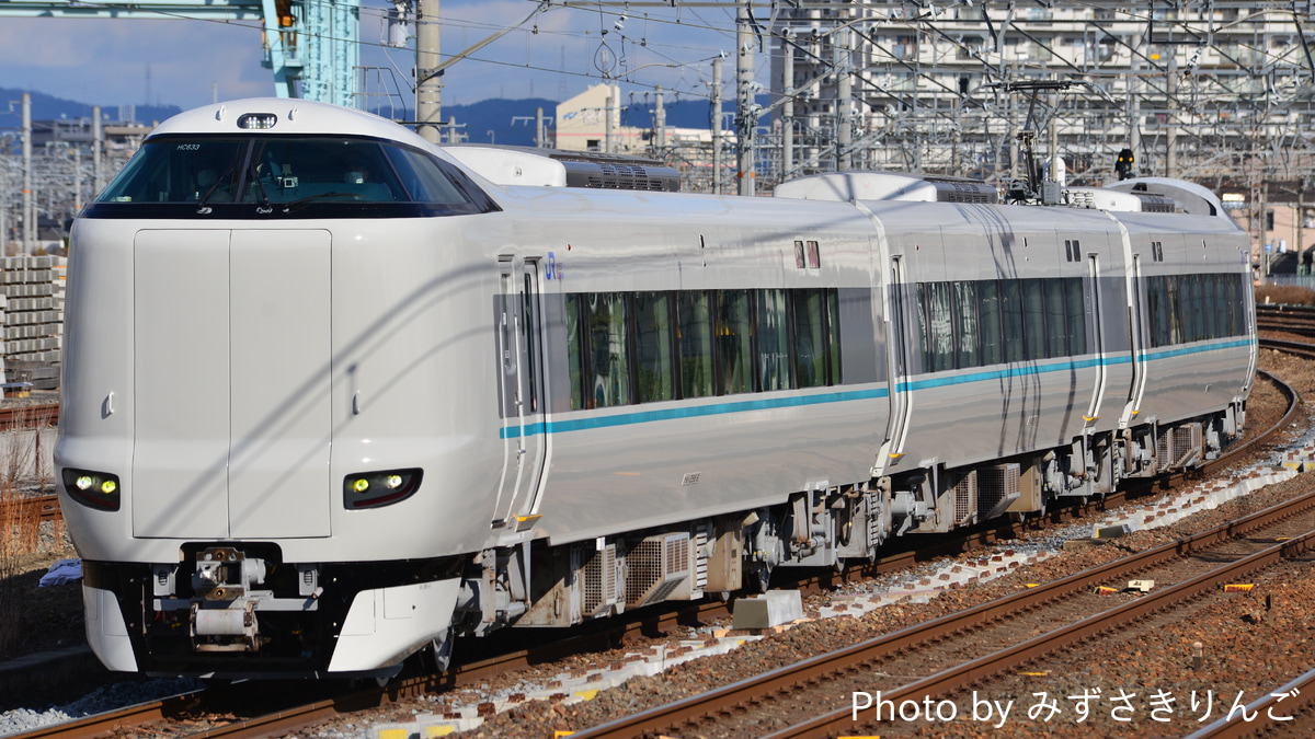 JR西】287系HC633編成吹田総合車両所本所出場本線試運転 |2nd-train ...