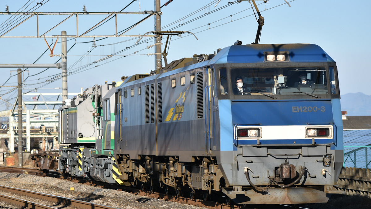 JR貨】高崎支社 鉄道クレーン車甲種輸送 |2nd-train鉄道ニュース