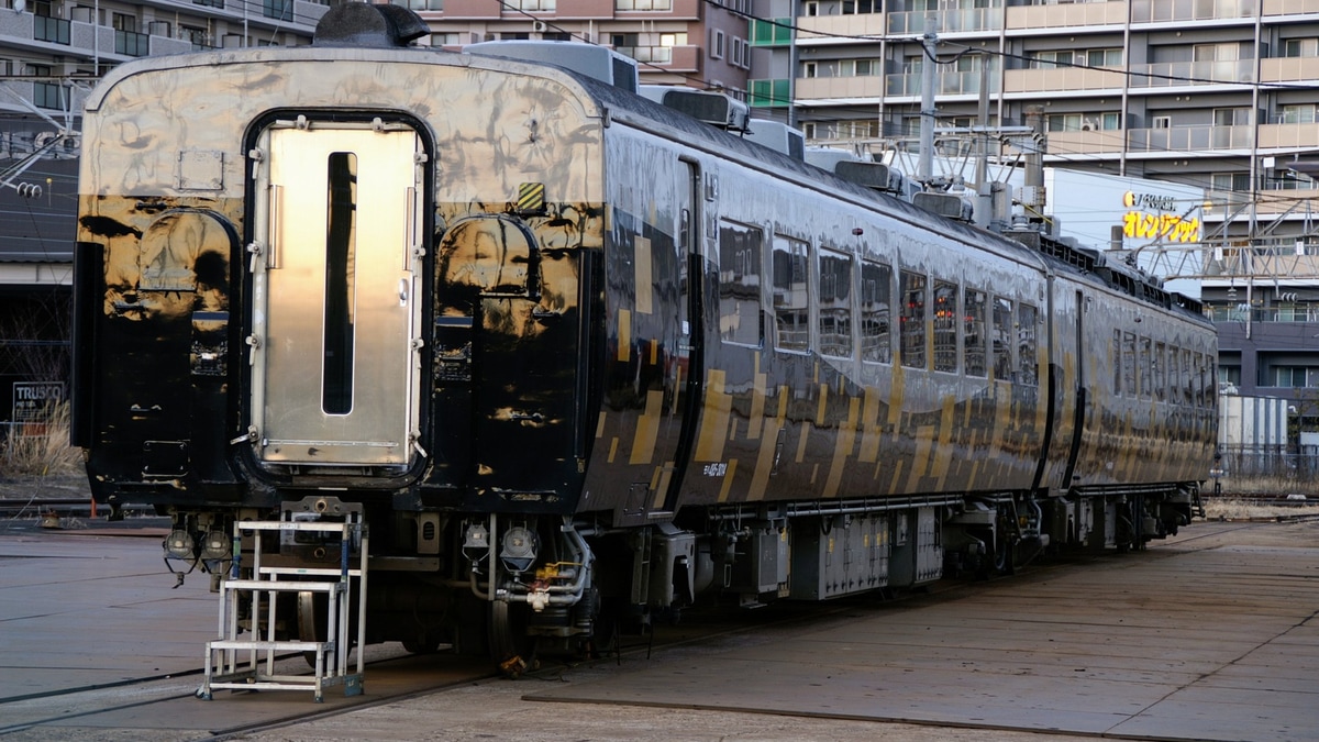 ☆彡仙台電車区所属４５５系サボ枠（郡山工場解体）あづき色原色 最後の１本です。 - 鉄道