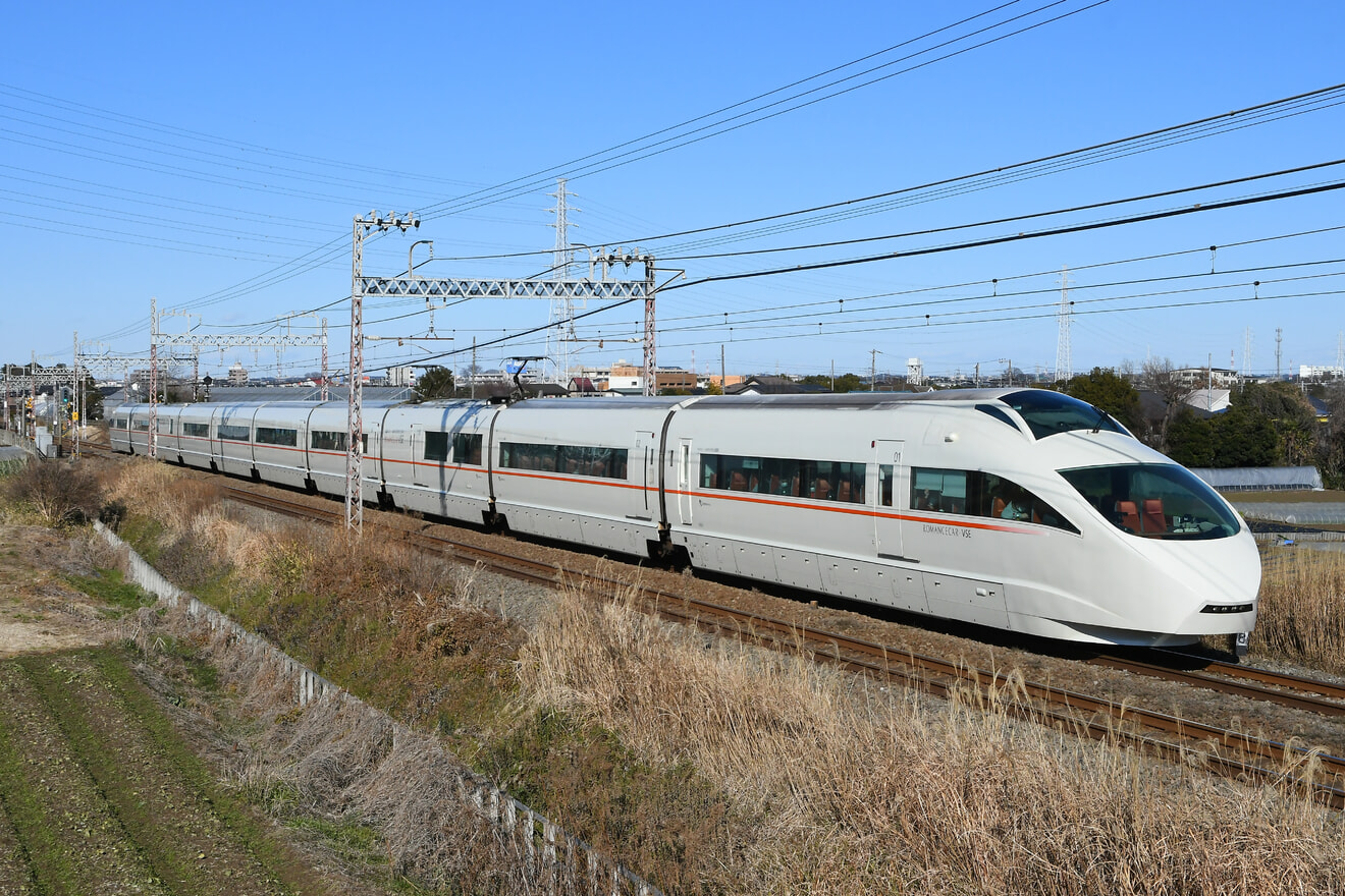 【小田急】50000形 50001×10(VSE) 特別団体専用列車の拡大写真