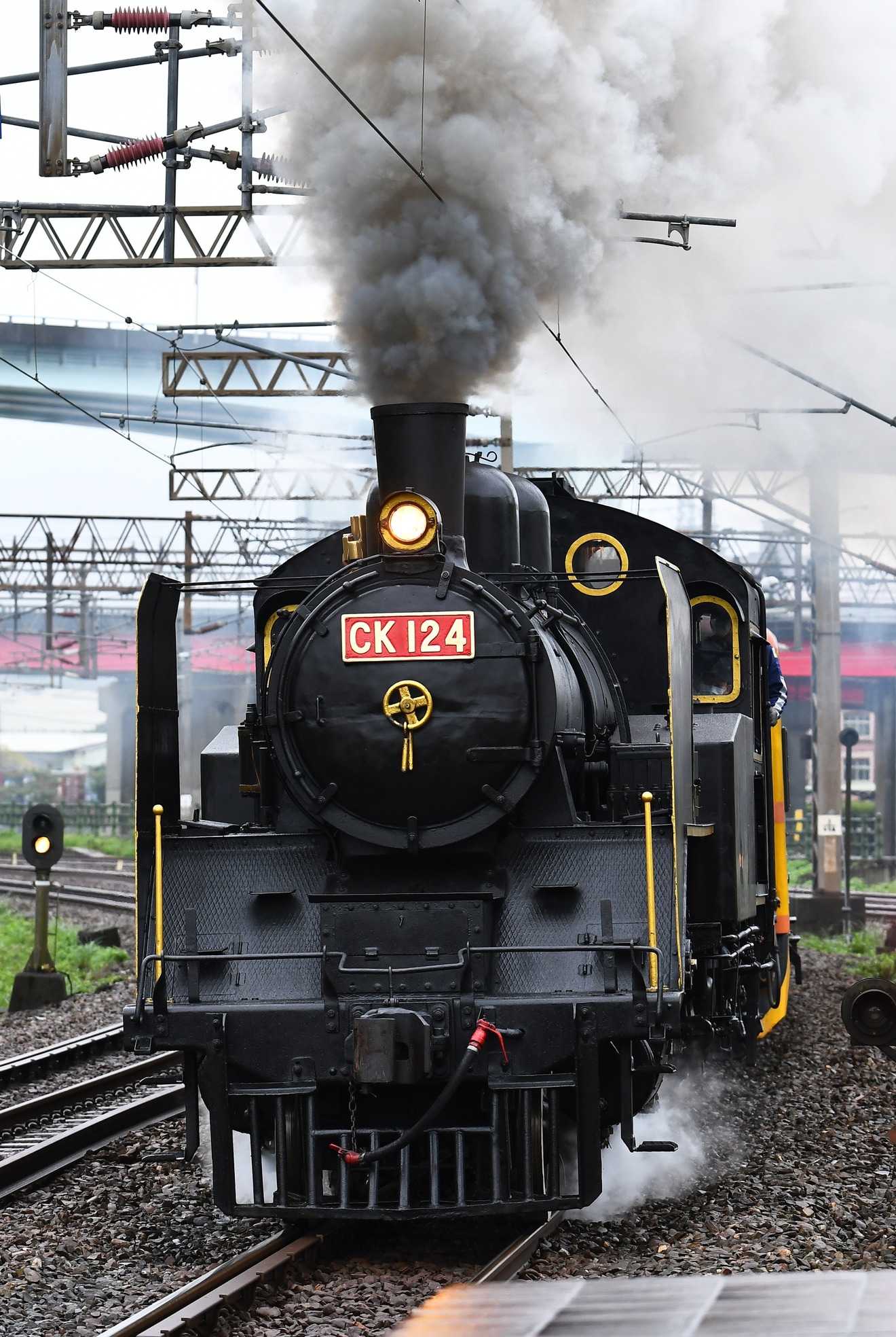 【台鐵】CK124(C12)が宜蘭線で試運転の拡大写真