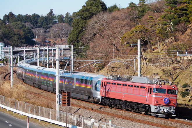 【JR東】EF81-81牽引常磐線回りでの仙台行きカシオペア紀行運転