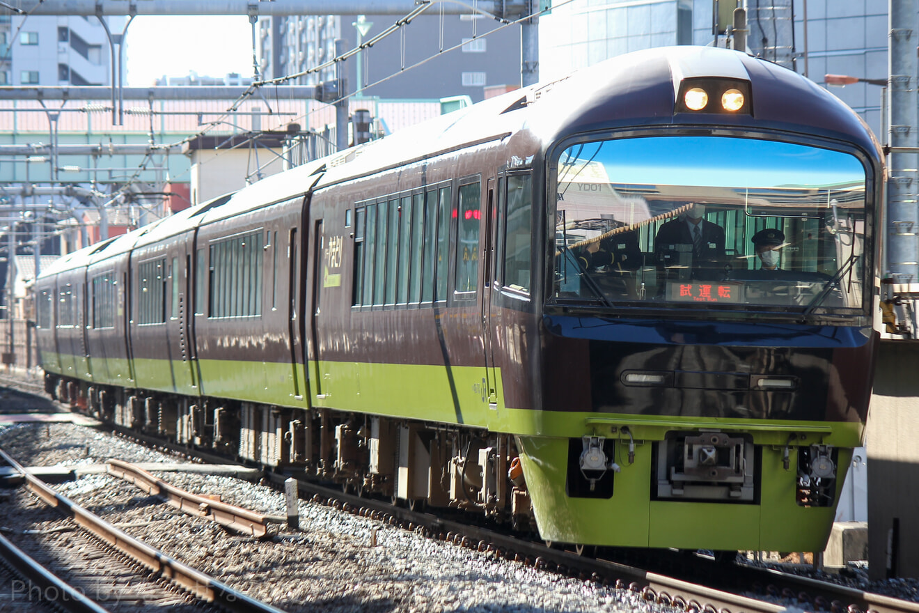 【JR東】485系「リゾートやまどり」が常磐線で試運転の拡大写真