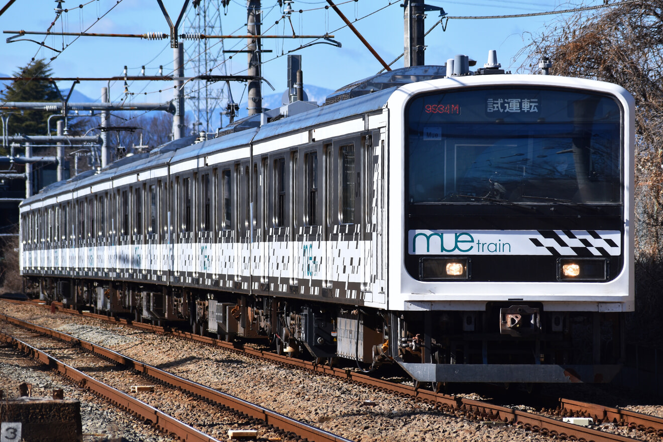 【JR東】209系「MUE-Train」 青梅線・八高線試運転の拡大写真