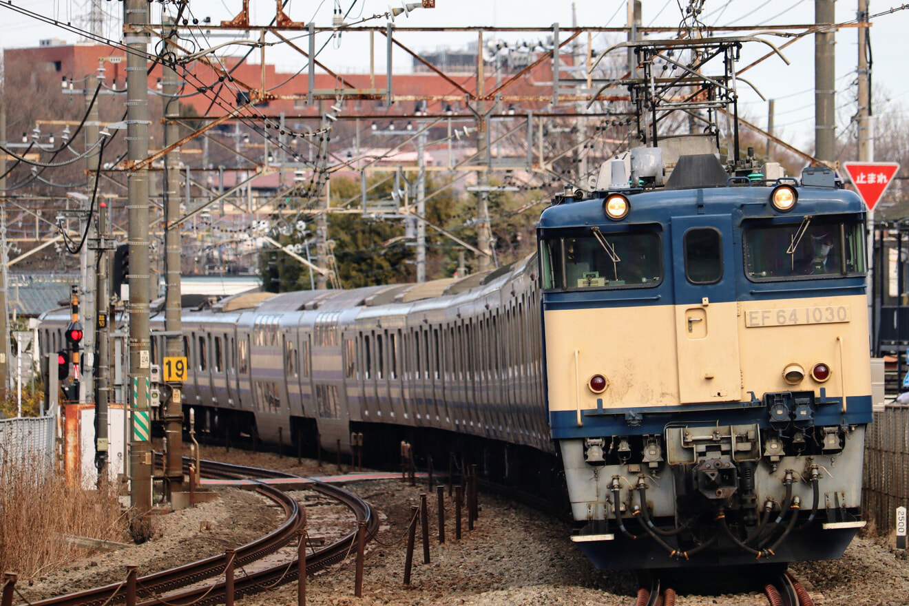 【JR東】E217系Y-10編成配給輸送の拡大写真