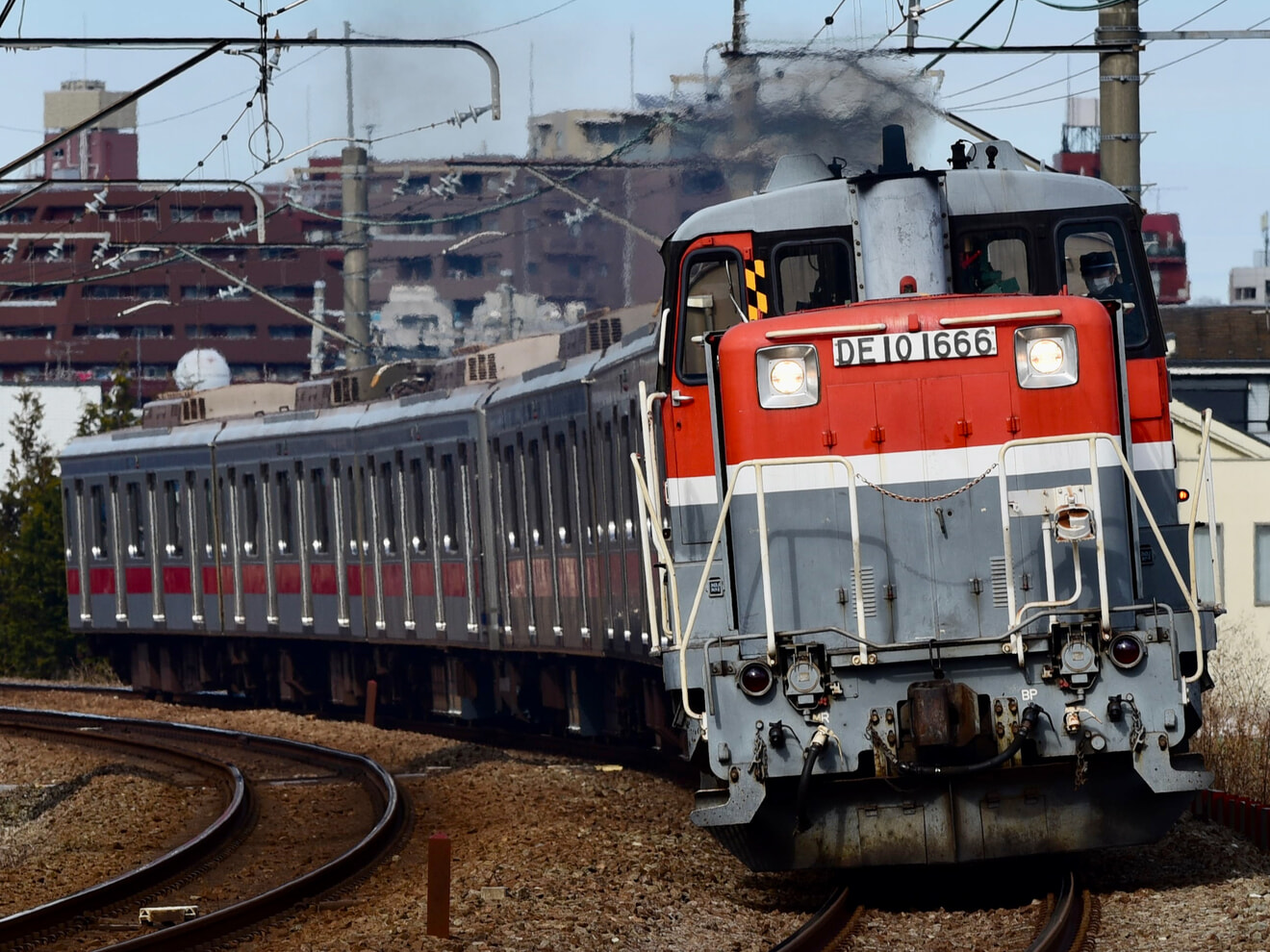 【東急】5080系5187F J-TREC横浜事業所出場甲種の拡大写真