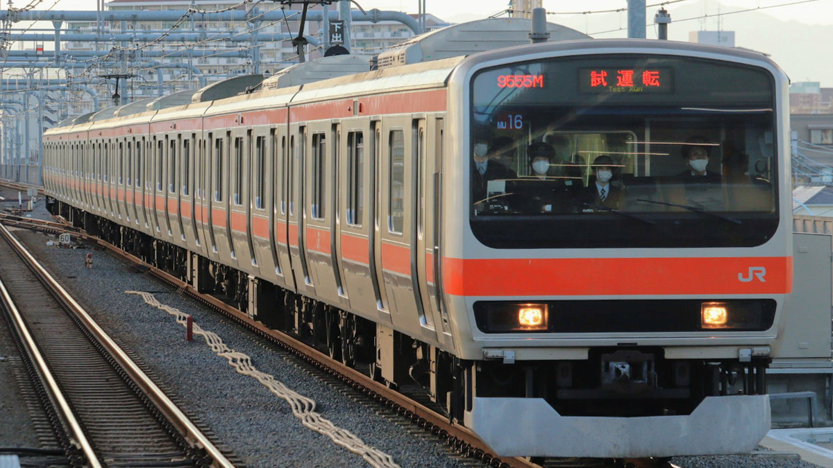 JR東】武蔵野線E231系武蔵野貨物線試運転 |2nd-train鉄道ニュース