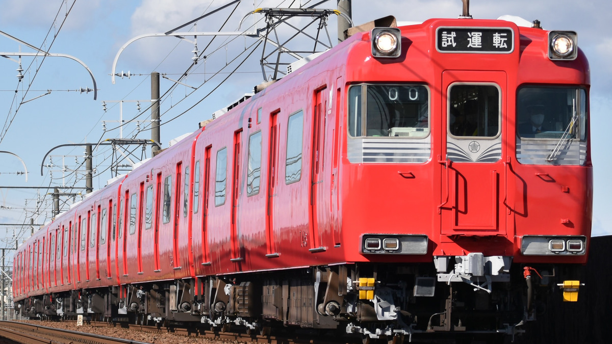 100系　名鉄 名鉄】100系116F舞木検査場出場試運転 |2nd-train鉄道ニュース