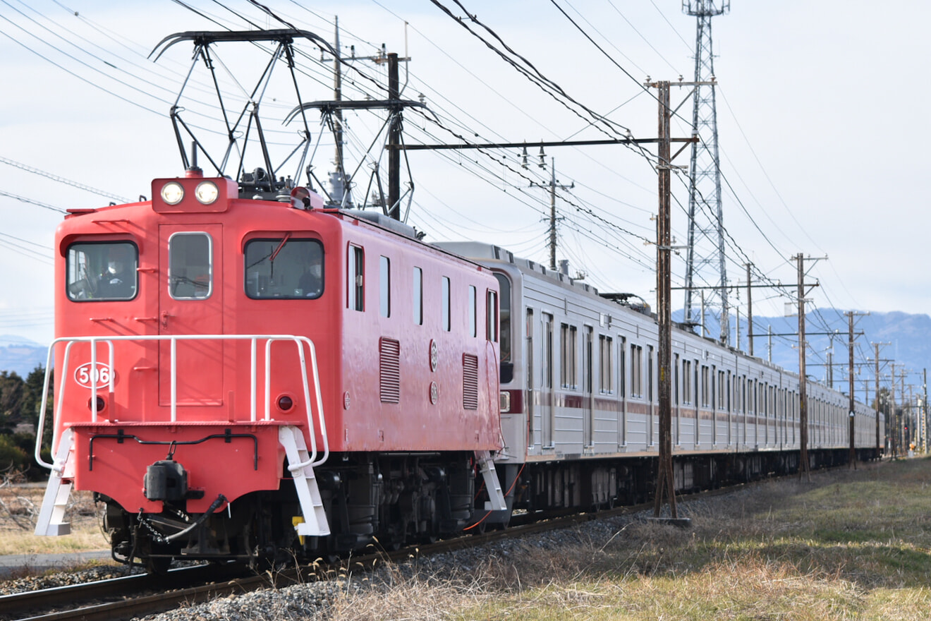 【東武】10030型11642F+11438F 南栗橋工場 入場回送の拡大写真