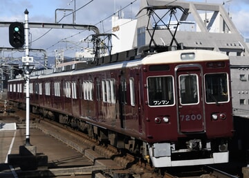 【能勢電】7200系7200F正雀工場入場回送