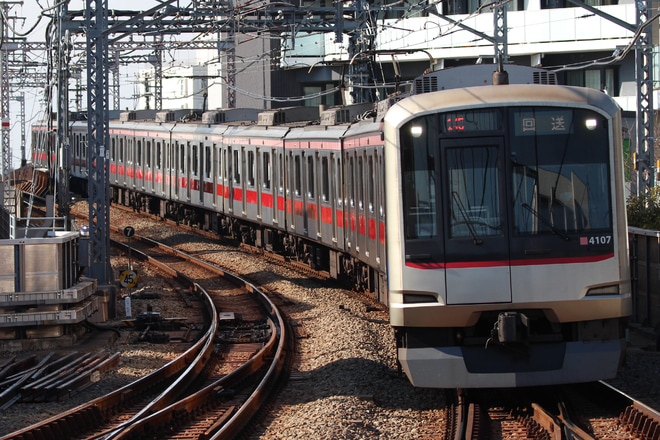 【東急】5050系4107F長津田検車区へ回送