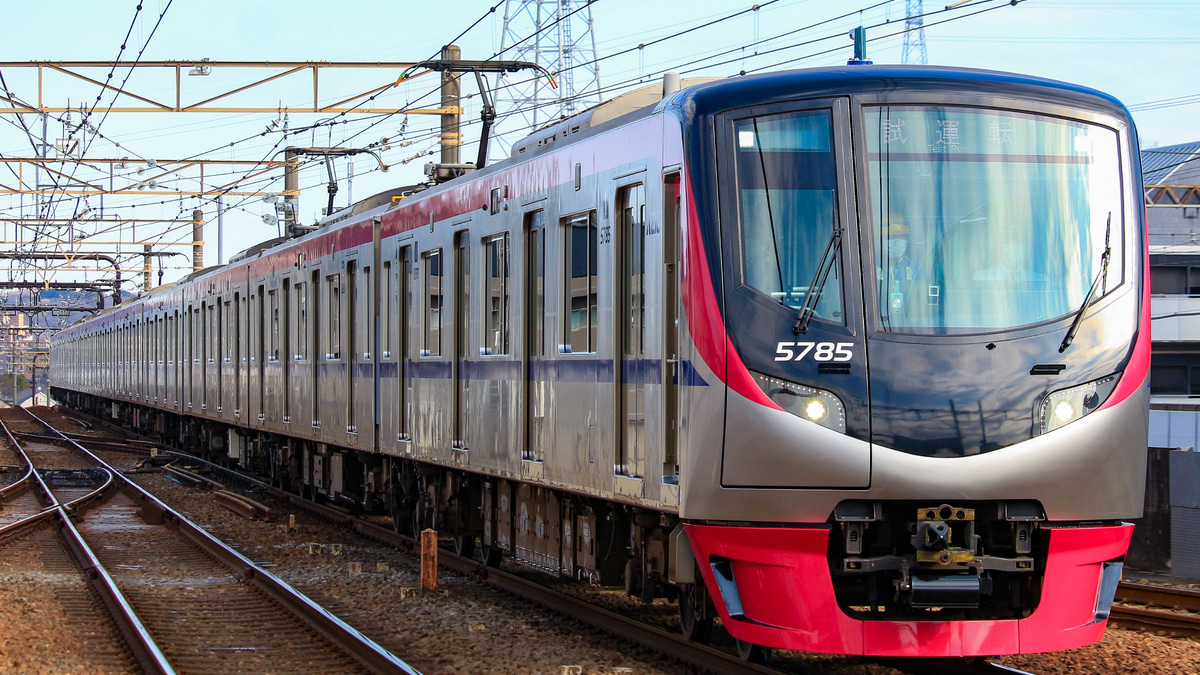 京王 5000系5735f若葉台工場出場試運転 2nd Train鉄道ニュース