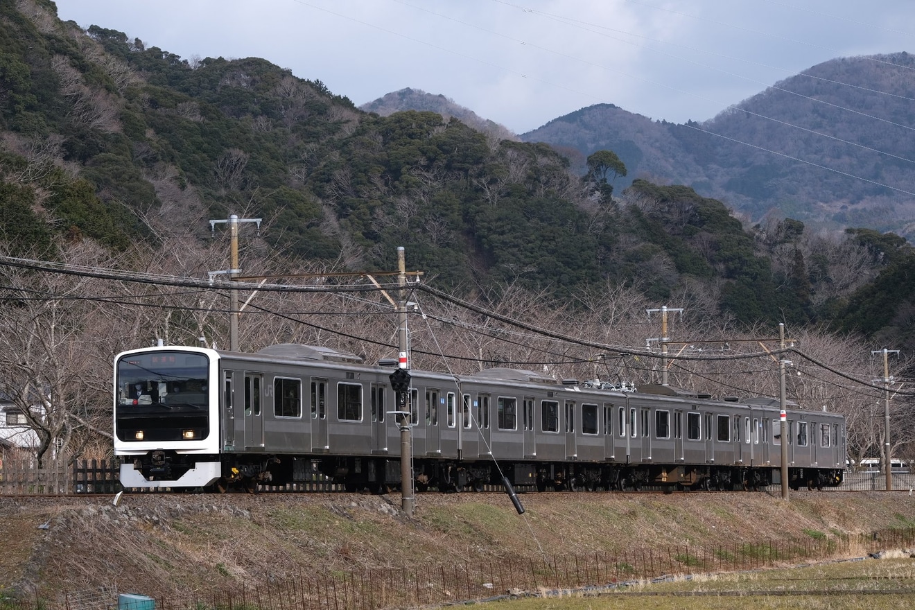 【伊豆急】3000系(元JR東209系)が日中本線試運転の拡大写真