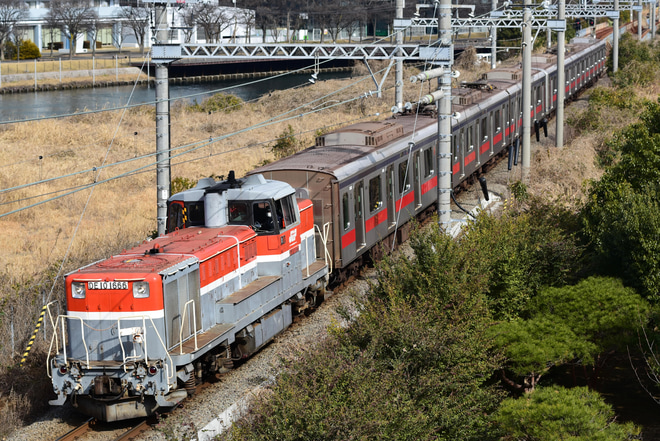 【東急】5080系5190F J-TREC横浜事業所入場甲種輸送