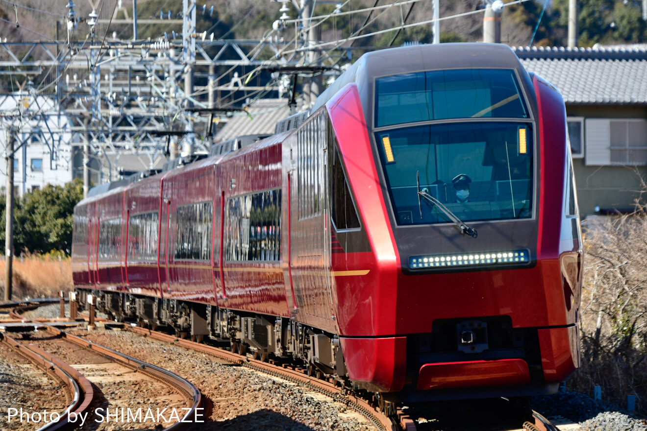 【近鉄】往復ひのとりで行く貸切プランに伴う団体臨時列車(20220201)の拡大写真