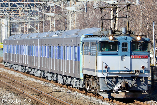 【都営】6500形6508F甲種輸送を平塚駅で撮影した写真