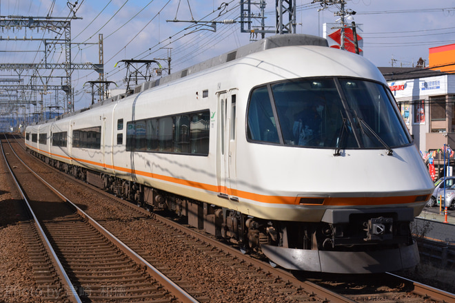 【近鉄】21000系UL11試運転を築山駅で撮影した写真