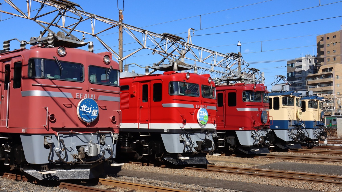 JR東】田端運転所 電気機関車撮影会（昼間）(2022年2月開催