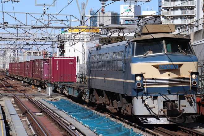 JR貨】EF66-27:A6運用 1552レ(2月7日) |2nd-train鉄道ニュース