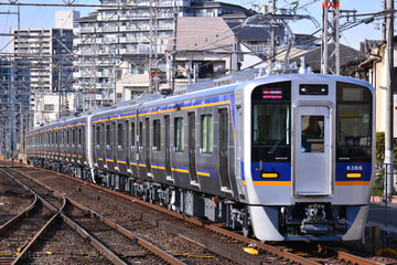 【南海】8300系8318F+8716Fが南海高野線で試運転