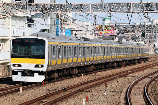 【JR東】E231系ミツA514編成車輪転削返却回送を西荻窪駅で撮影した写真