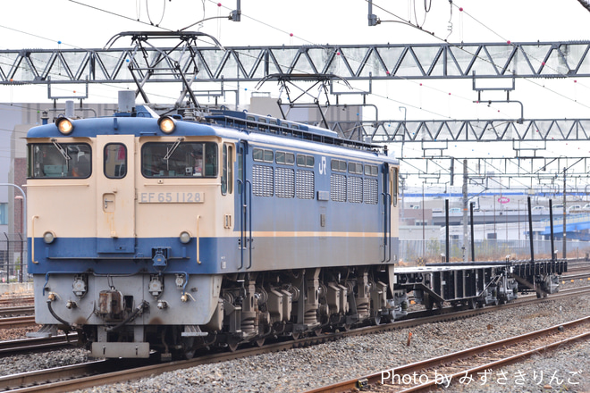 【JR西】チキ2両 吹田総合車両所本所出場を吹田貨物東～茨木間で撮影した写真