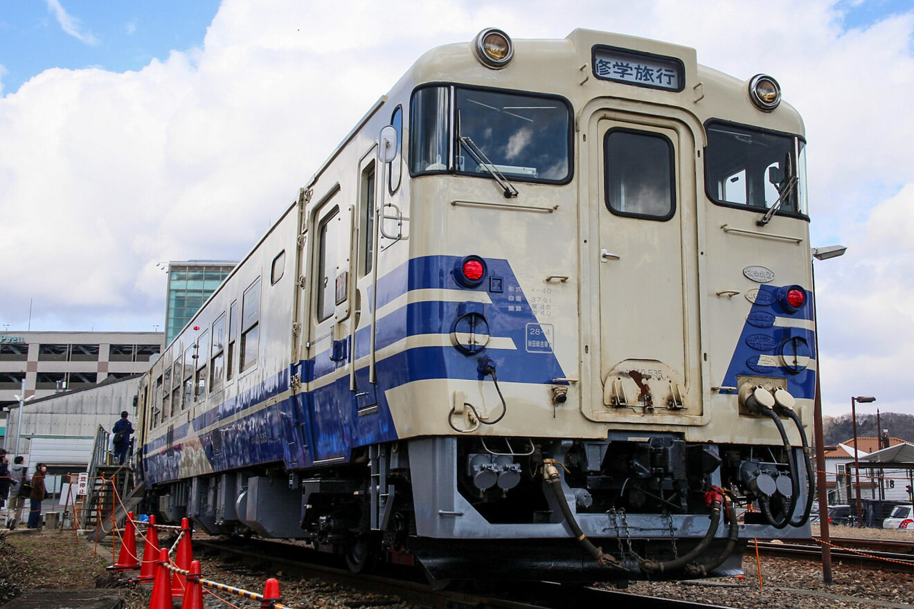 【北条】「キハ40形式気動車記念撮影会」開催 の拡大写真