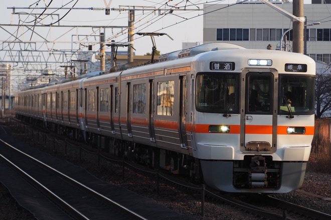 【JR海】中央西線から東海道本線へ直通する列車運行終了を不明で撮影した写真