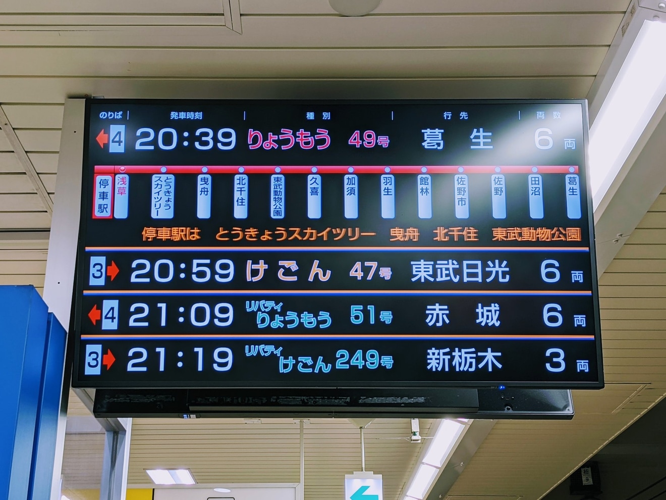 【東武】東武佐野線直通の特急「りょうもう」が運行を終了の拡大写真